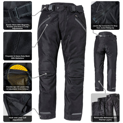 Overview - Agrius Airflow Air Motorcycle Trousers