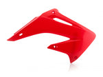 Acerbis Radiator Scoops - Honda CR125/ 250R 2002-07 - Red