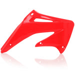 Acerbis Radiator Scoops - Honda CRF450R 2002-04 - Red