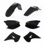 Acerbis Standard Plastics Kit - Kawasaki KX 125/250 2003-08 - Black