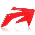 Acerbis Radiator Scoops - Honda CRF250R 2004-09, CRF250X 2005-18 - Red