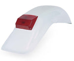 Acerbis Baja Universal Fit Rear Fender - White