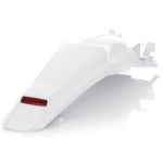 Acerbis Rear Fender With Tail/Brake Light - Honda CRF250X 2004-18 - White