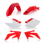 Acerbis Standard Plastics Kit - Honda CRF250X 2004-18 - OEM (Red/ White)