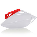 Acerbis Side Panels - Honda CRF450R/ CRE450F 2005-06 - Red/ White