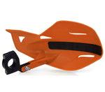 Acerbis Uniko Hand Guards - Orange/ Black