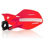 Acerbis Uniko Hand Guards - Red/ White