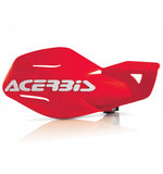 Acerbis Uniko Hand Guards - Red/ White