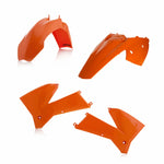 Acerbis Plastics Kit - KTM EXC 125/ 200/ EXC-F 400-500 2005-07 - OEM (Orange)