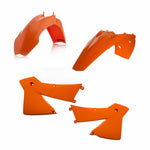 Acerbis Plastics Kit - KTM EXC 125/200/250 & EXC-F 250/400/450/500 2004 - OEM