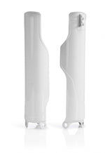 Acerbis Fork Guards - Honda CR 125/250 2004-07, CRF250/450 2004-17 - White