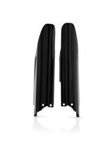 Acerbis Fork Guards - Suzuki RM 125/250 2007-08, RMZ 2007-17, RMZX 2010 - Black