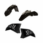 Acerbis Standard Plastics Kit - KTM EXC 125/200/250/300 & EXC-F 250/400/450/500 2008-11 - Black