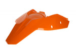 Acerbis Rear Fender/ Side Cowling - KTM EXC 125/200/250/300 & EXC-F 250/400/450 2008-11 - Orange