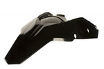 Acerbis Rear Fender/ Side Cowling - KTM EXC 125/200/250/300 2008-11, EXC-F All 2008-11 - Black