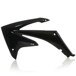 Acerbis Radiator Scoops - Honda CRF250R 2010-13 - Black