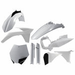 Acerbis Full Plastics Kit - KTM SX 125/150/250 2012, SXF 250/450/505 2011-12 - White