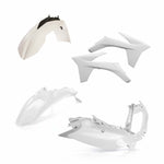 Acerbis Standard Plastics Kit - KTM EXC/ EXC-F 125-500 2012-13 - White