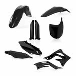 Acerbis Full Plastics Kit - Kawasaki KXF450 2012 - Black