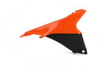 Acerbis Air Box Covers - KTM SX 125/150/250 2013-15, SXF 250/350/450 2013-15 - Orange/ Black