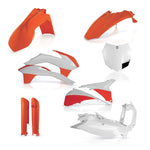 Acerbis Full Plastics Kit - KTM SX 125/150/250 & SXF 250/450/505 2013-14 - Orange/White