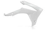 Acerbis Radiator Scoops - Honda CRF250R 2014-17, CRF450R 2013-16 - White