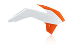 Acerbis Radiator Scoops - KTM SX85 2013-17 - White/ Orange