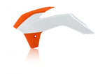 Acerbis Radiator Scoops - KTM SX85 2013-17 - White/ Orange