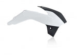 Acerbis Radiator Scoops - KTM SX85 2013-17 - White/ Black