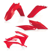 Acerbis Standard Plastics Kit - Honda CRF250R 2014-17, CRF450R 2013-16 - Red