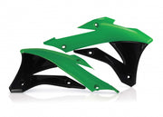 Acerbis Radiator Scoops - Kawasaki KX85 2014-21 - Green/ Black