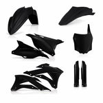 Acerbis Full Plastics Kit - Kawasaki KX 85/100 2014-21 - Black