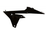 Acerbis Radiator Scoops - Yamaha YZF 250/450 2014-17, WRF250 2015-19, WRF450 2015-17 - Black