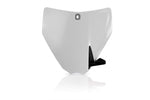 Acerbis Front Number Board - Husqvarna FC 250 2014-15, 350 2014-15, 450 2014-15, TC 125 2014-15 TC250 2014-16 - White