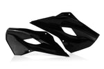 Acerbis Radiator Scoops - Husqvarna FC 250/350/450 2014-15, FE 250/350/450/501 2014-16, TC/TE 2014-16 - Black