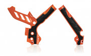 Acerbis X-Grip Frame Guards - KTM EXC 2012-16, EXC-F 2012-16, SXF 2011-15 - Orange