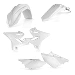 Acerbis Standard Plastics Kit - Yamaha YZ 125/250 2015-20, WR125/250 2015-20 - White