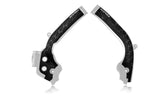 Acerbis X-Grip Frame Guards - KTM EXC/ EXC-F 17-19, Husqvarna TE 17-19, FC 16-18, FE 17-19 - White