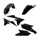 Acerbis Standard Plastics Kit - Yamaha WRF250 2015-19, WRF450 2016-18 - Black