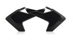 Acerbis Radiator Scoops - Husqvarna TC/ FC 250/ 350/ 450 2016-18 - Black