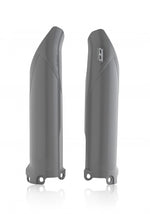 Acerbis Fork Guards - Kawasaki KXF250 2017-23, KXF450 2016-23 - Grey