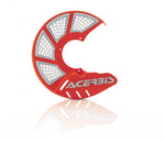 Acerbis X-Brake 2.0 245mm Front Vented Disc Cover - Orange/ White