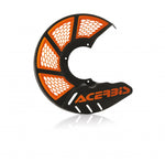 Acerbis X-Brake 2.0 Front Vented Disc Cover - Orange/ Black