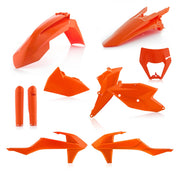 Acerbis Full Enduro Plastics Kit - KTM EXC-F 250/350/450/500 2017-19, XC-W TPI 2019 - Orange