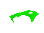 Acerbis Radiator Scoops - Kawasaki KXF250 2017- 20 - Fluro Green