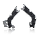 Acerbis X-Grip Frame Guards - Honda CRF250R 2018-19, CRF450R 2017-18 - Silver