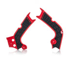 Acerbis X-Grip Frame Guards - Honda CRF250R 2018-19, CRF450R 2017-18 - Red