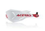 Acerbis X-Factory Hand Guards - White/ Red