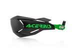 Acerbis X-Factory Hand Guards - Black/ Green