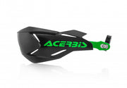 Acerbis X-Factory Hand Guards - Black/ Green